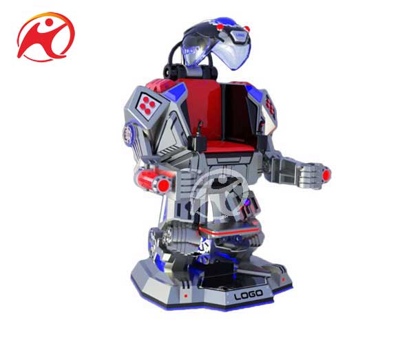 广场行走机器人-钢铁侠(紫色)