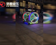 云南昆明荡秋千式乐吧车项目