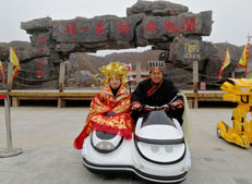 华秦bsport体育为北石窟驿景区添光彩 